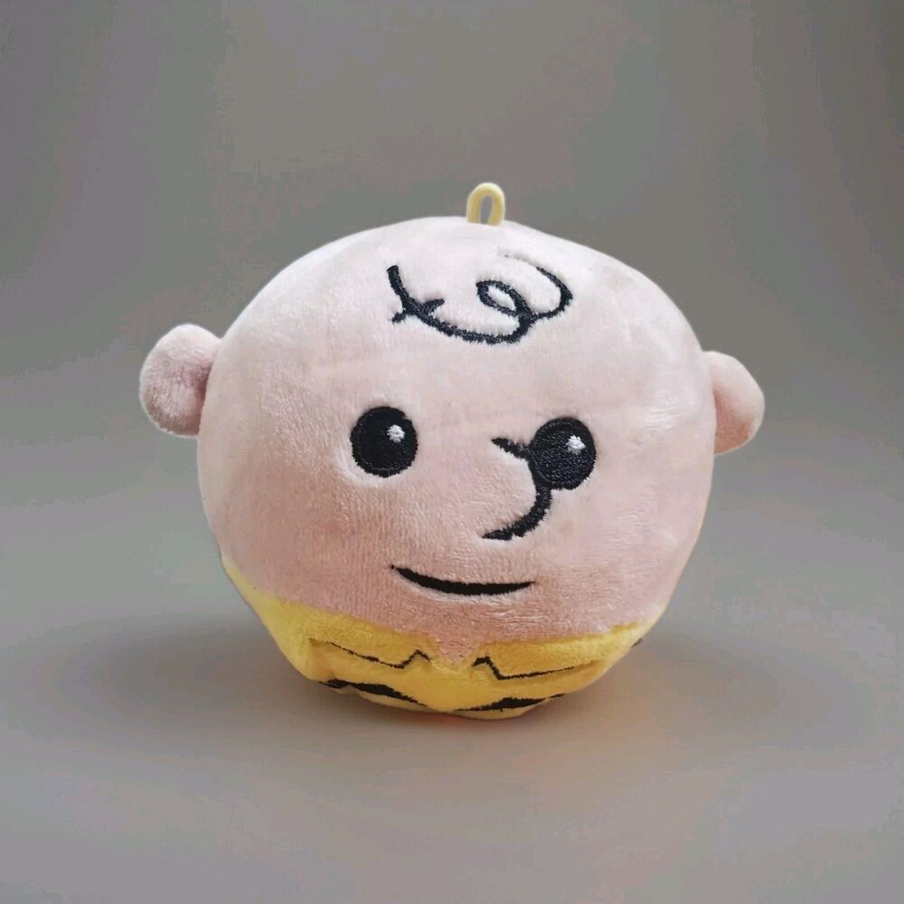 Charlie Brown Peanuts Ornament Plush Hallmark Christmas Holiday Plush Stuffy 4"